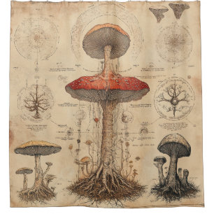 Vintage Mushroom Botanical Chart (8)