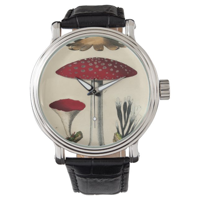 Vintage Mushroom Fungi Watches (Front)