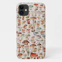 Vintage Mushroom Fungus Illustration I