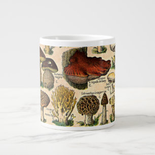 Vintage Mushroom Guide Specialty Mugs