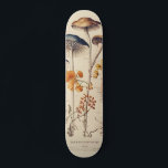 Vintage Mushroom Naturalist Skateboard<br><div class="desc">Vintage Mushroom Naturalist</div>