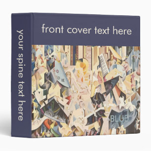 Vintage Music, Art Deco Jazz, Rhapsody in Blue Binder