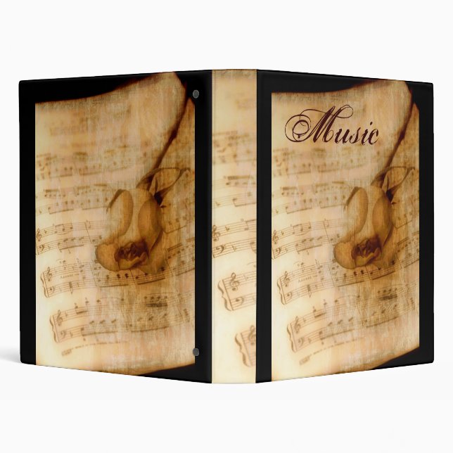 Vintage Music Binder (Background)