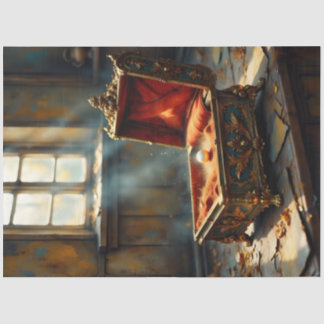 Vintage Music Box Decoupage Paper