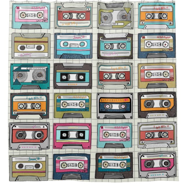 Vintage music cassette design (Front)