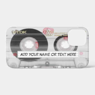 Vintage Music Cassette Tape Look Case-Mate iPhone  iPhone 12 Mini Case