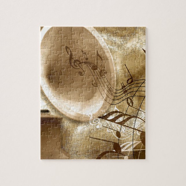 Vintage Music Jigsaw Puzzle (Vertical)