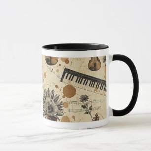 Vintage Music Mug