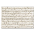 Vintage Music Neutral Beige Decoupage Song