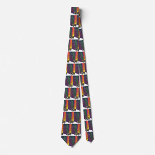 Vintage Music Rainbow, Victorian Couple Dancing Tie