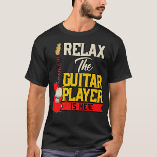 Vintage Music Relax Guitar Player String Instrumen T-Shirt