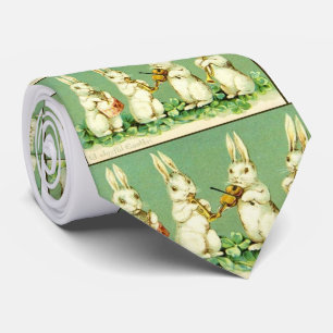 Vintage Musical Easter Bunnies Tie