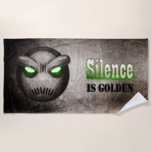 Vintage Mutemoji Beach Towel