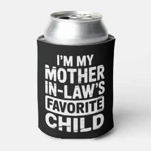 Vintage My Mother in Laws Favourite Child Humour Can Cooler