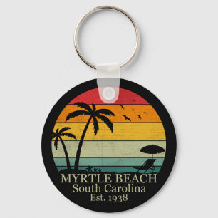 Vintage Myrtle Beach South Carolina Keychain