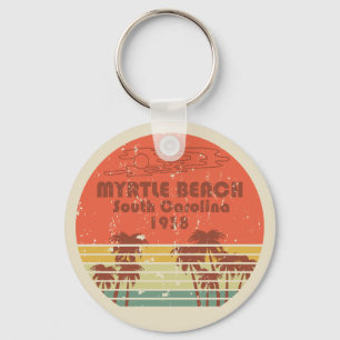 Vintage Myrtle Beach South Carolina Keychain