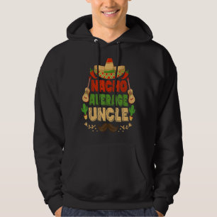 Vintage Nacho Average Uncle For Mexican Cinco De M Hoodie