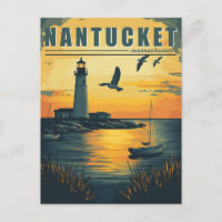 Vintage Nantucket, Massachusetts - Island Charm