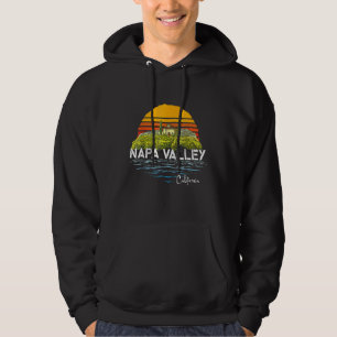 Vintage Napa Valley   Winery California Souvenir Hoodie