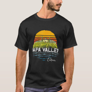 Vintage Napa Valley   Winery California Souvenir T-Shirt