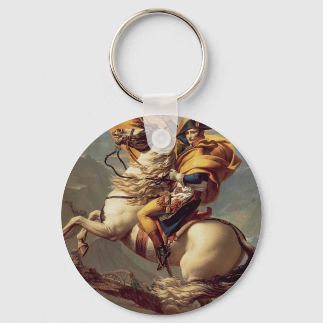 Vintage Napoleon Crossing the Alps Keychain (Front)