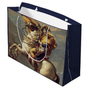 Vintage Napoleon Crossing the Alps Large Gift Bag