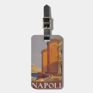 Vintage Napoli (Naples) custom luggage tag