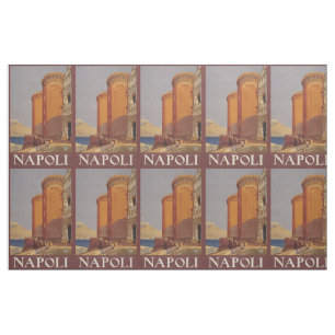Vintage Napoli (Naples) Italie tissu personnalisab