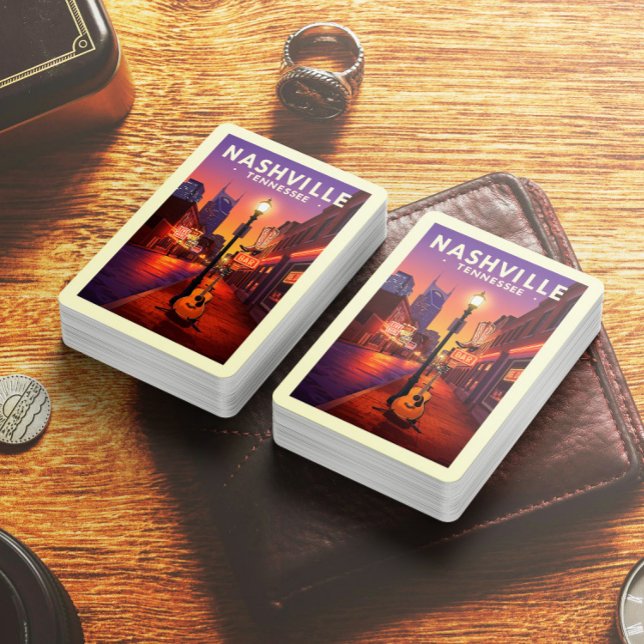 Vintage Nashville Tennessee Playing Cards (Creator Uploaded)