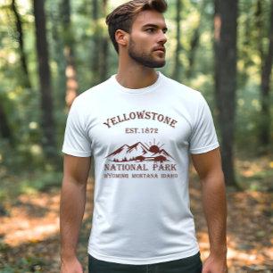 Vintage National Park Yellowstone T-Shirt