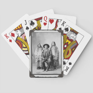 Vintage Native American Geronimo Playing Cards