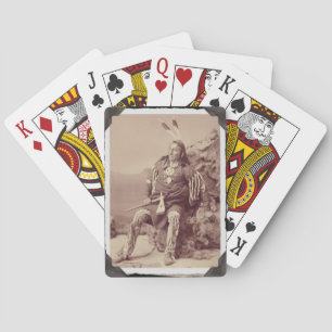 Vintage Native American Ponca Playing Cards
