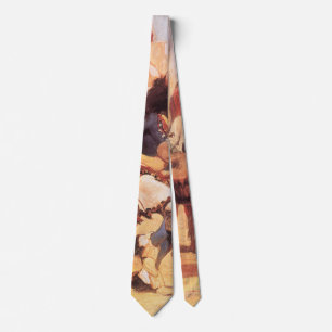 Vintage Native Americans Buffalo Dancer by Cassidy Tie