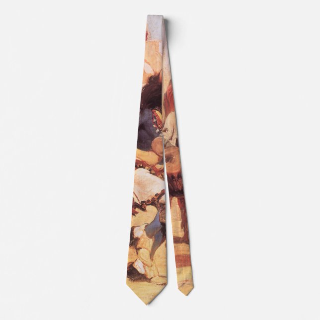 Vintage Native Americans Buffalo Dancer by Cassidy Tie (Front)