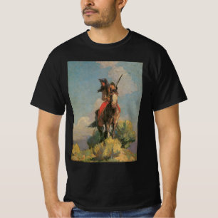 Vintage Native Americans, Crow Outlier by Dunton T-Shirt