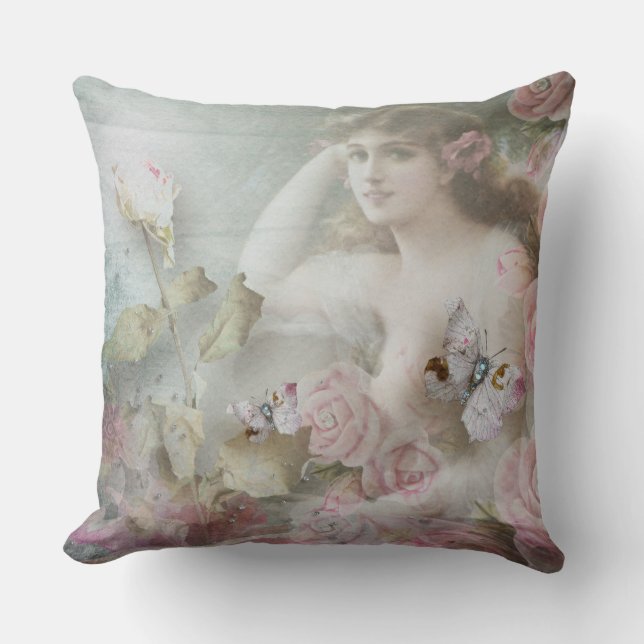 Vintage Natural Pillow (Front)