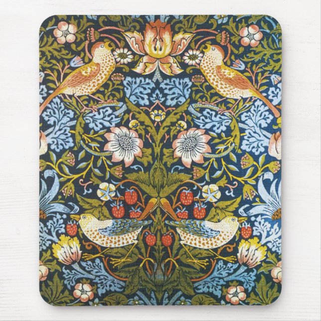 Vintage Nature Design Mouse Pad (Front)