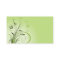 vintage nature green business card template