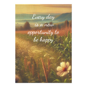 Vintage Nature - Inspirational Wall Poster Art