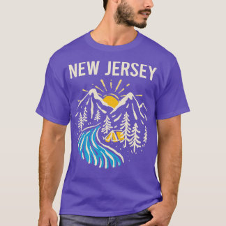 Vintage Nature Landscape New Jersey T-Shirt