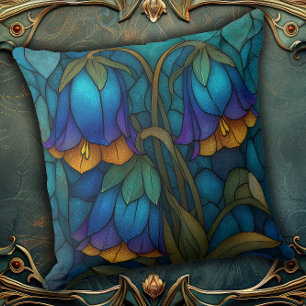 Vintage Nature Reimagined in a Floral Throw Pillow