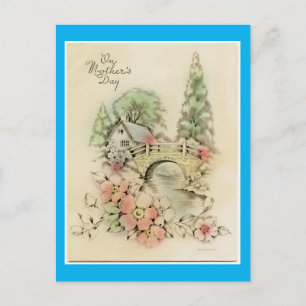Vintage Nature Scene Postcard