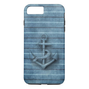Vintage nautical classy anchor iPhone 8 plus/7 plus case