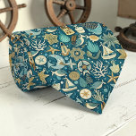 Vintage Nautical Custom Necktie<br><div class="desc">This custom nautical necktie is perfect for any ocean lover. The unique design features [Specific details of the design, e.g., a vibrant blue and white striped pattern, classic anchors, or a stylized seascape]. It's a stylish and memorable gift for dads, groomsmen, or anyone who appreciates a touch of the sea....</div>