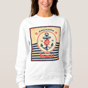 Vintage Nautical Poster Sweatshirt