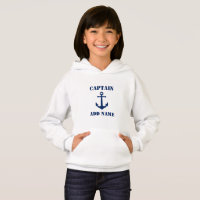 Vintage Navy Blue Nautical Anchor & Name/Rank