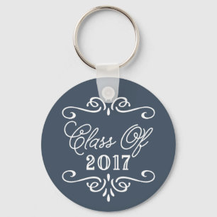 Vintage Navy   Graduation Keychain