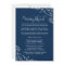 Vintage Navy Scrolls Wedding Rehearsal and Dinner