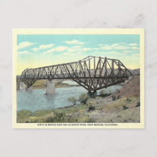 Vintage Needles California Postcard