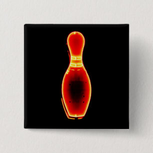 Vintage Neon Bowling Pin